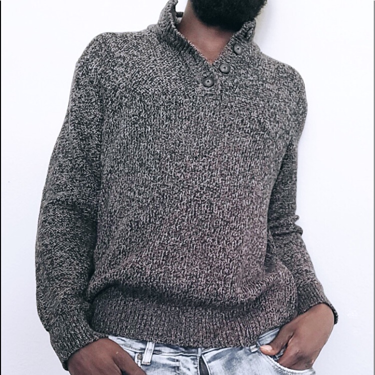 Pullover Half Button Jacket
